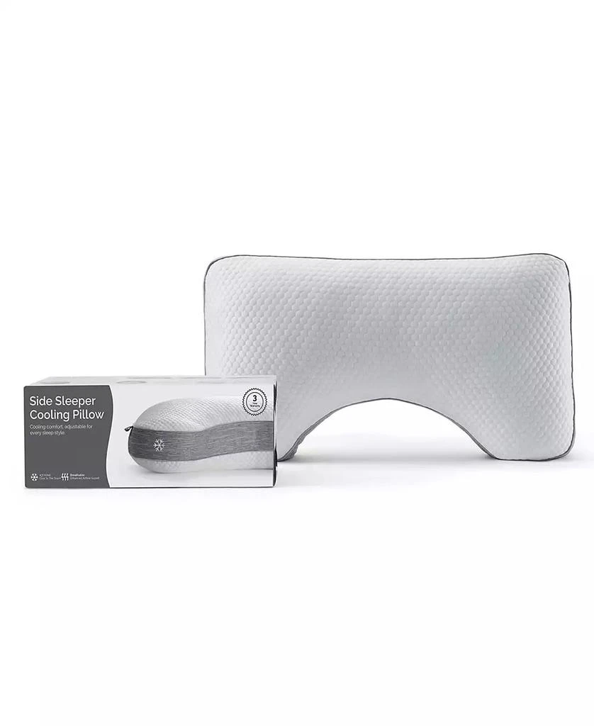 商品Nestl|Adjustable Memory Foam Blend Cooling Side Sleeper Pillow, King,价格¥290,第2张图片详细描述