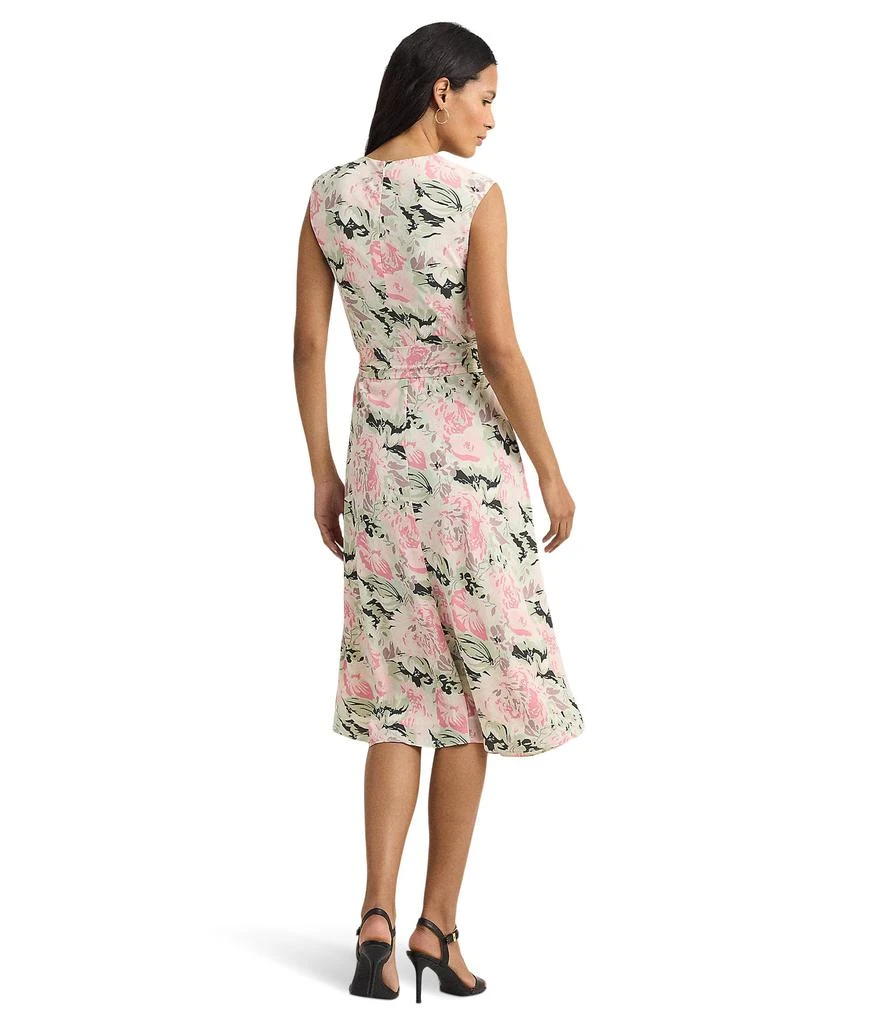 商品Ralph Lauren|Floral Bubble Crepe Cap-Sleeve Dress,价格¥1050,第2张图片详细描述