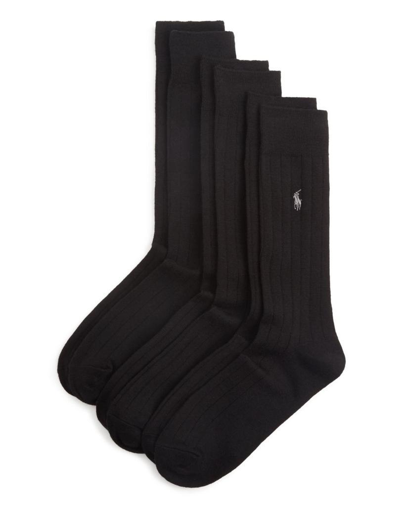 商品Ralph Lauren|罗文棉袜-3双装,价格¥193,第1张图片