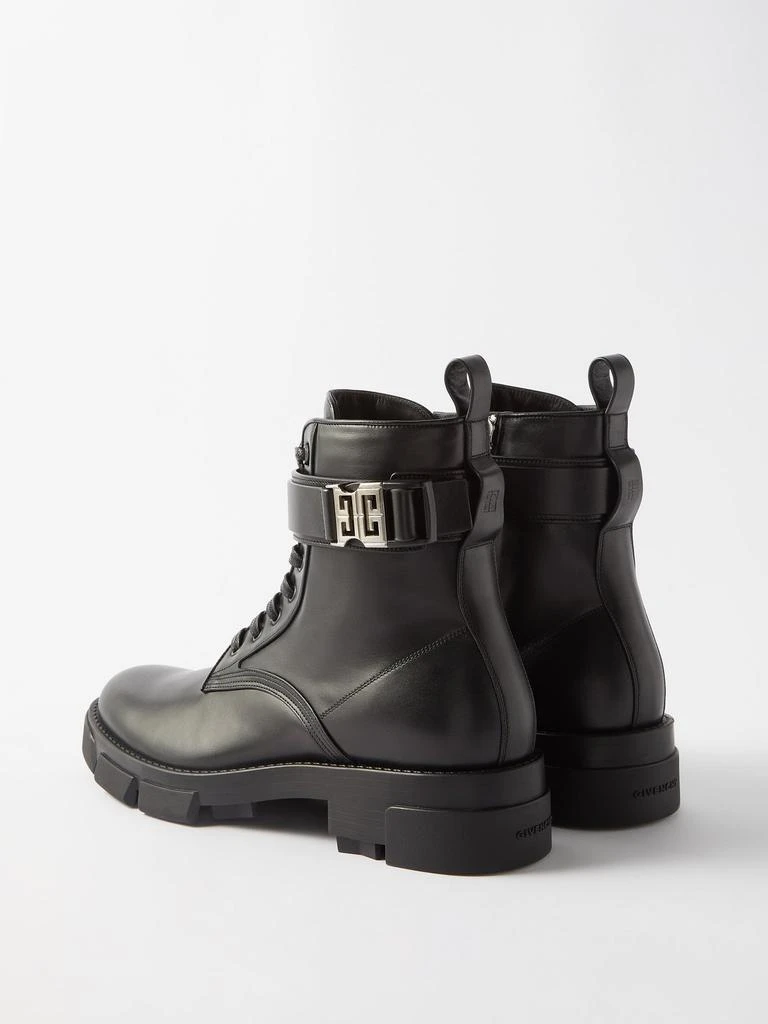 Terra 4G-buckled leather boots 商品