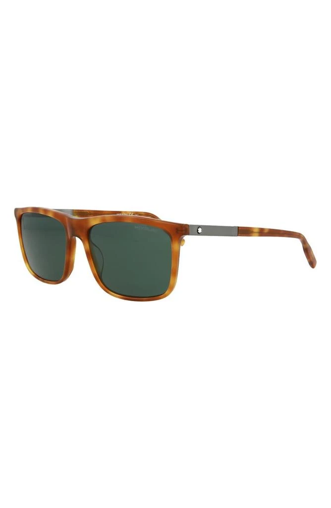 商品MontBlanc|58mm Square Sunglasses,价格¥1143,第2张图片详细描述