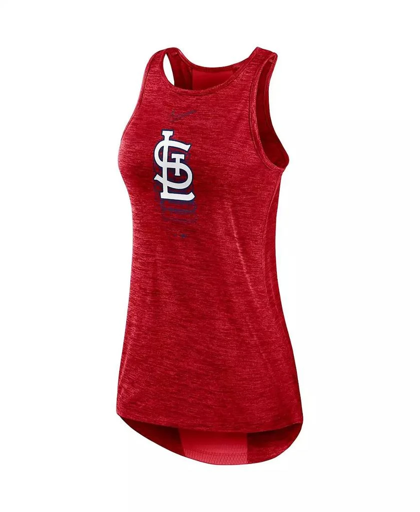 商品NIKE|Women's Red St. Louis Cardinals Logo Fade High Neck Performance Tank Top,价格¥225,第2张图片详细描述