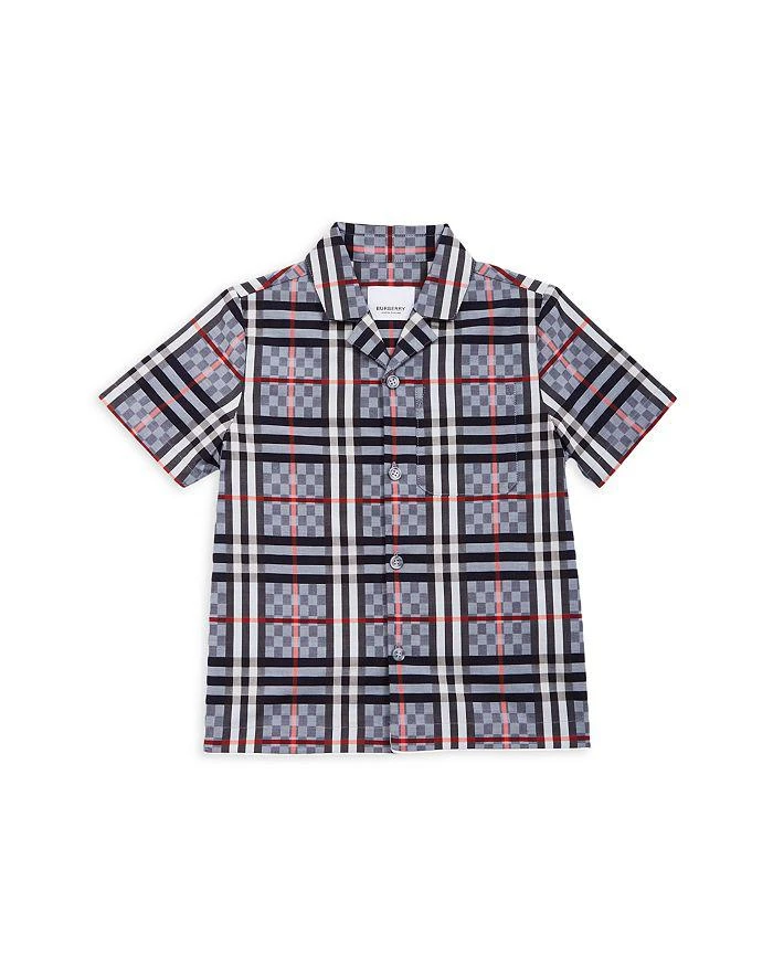 商品Burberry|Boys' Herbie Check Shirt - Little Kid, Big Kid ,价格¥2005,第1张图片