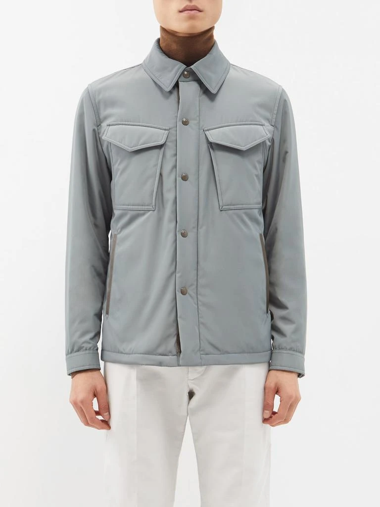 商品Tom Ford|Ottoman padded overshirt,价格¥13582,第1张图片