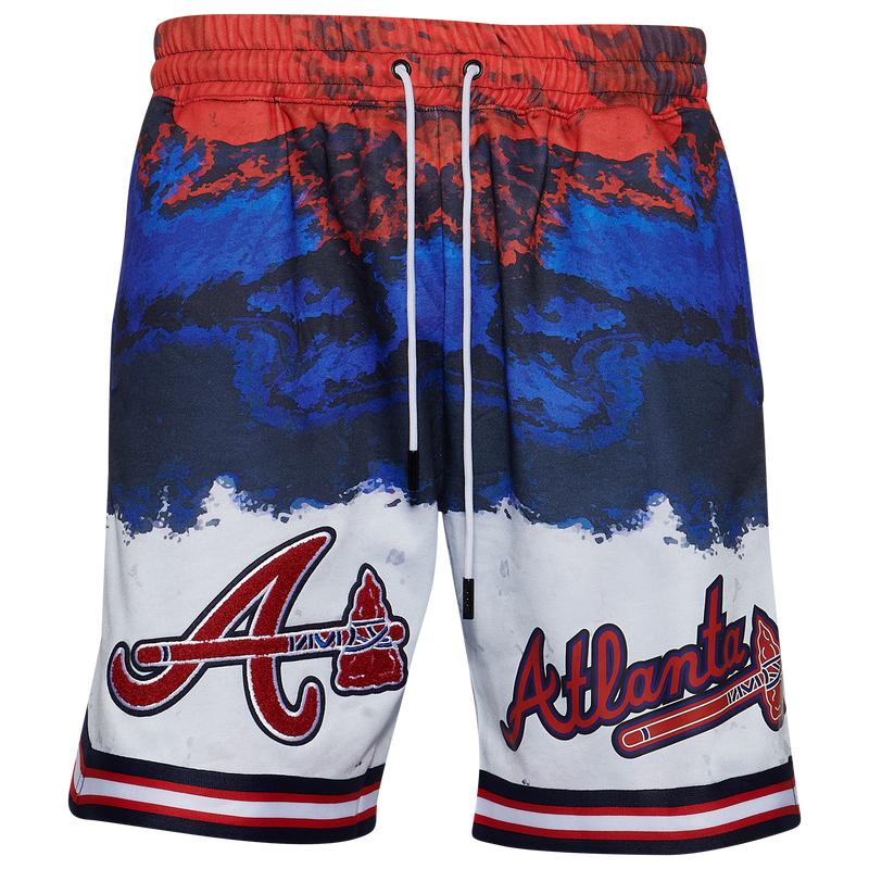 Pro Standard Braves MLB RWB  Shorts - Men's商品第2张图片规格展示