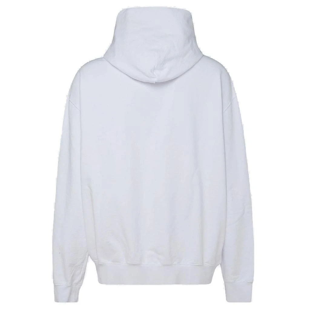 商品MAISON MARGIELA|Maison Margiela Logo Printed Long-Sleeved Hoodie,价格¥4234,第2张图片详细描述