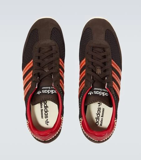 商品Adidas|x Wales Bonner SL72绒面革针织运动鞋,价格¥1045,第4张图片详细描述