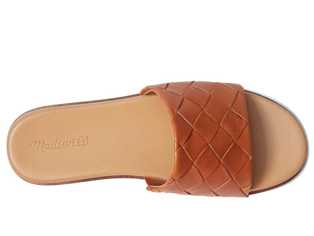 商品Madewell|The Louisa Slide Sandal in Woven Leather,价格¥500,第2张图片详细描述