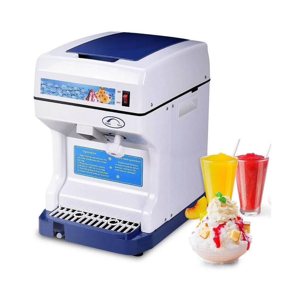 商品Costway|Electric Ice Shaver Machine Tabletop Shaved Ice Crusher,价格¥1119,第1张图片