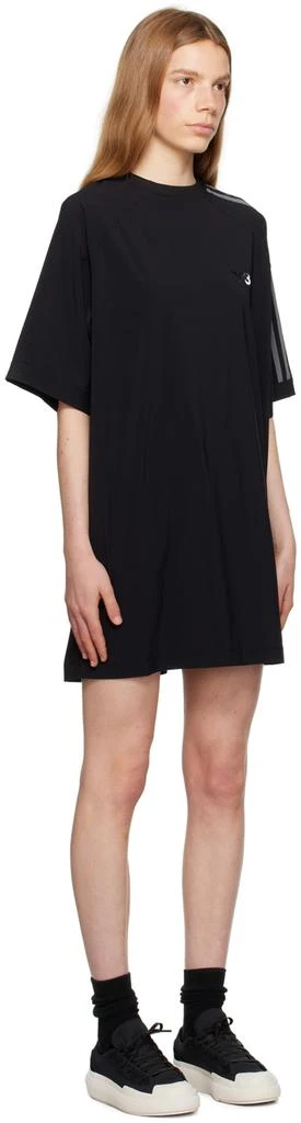 商品Y-3|Black 3-Stripes Minidress,价格¥1034,第2张图片详细描述