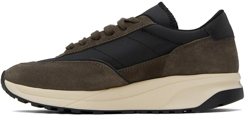 商品Common Projects|Brown & Black Track Technical Sneakers,价格¥3334,第3张图片详细描述