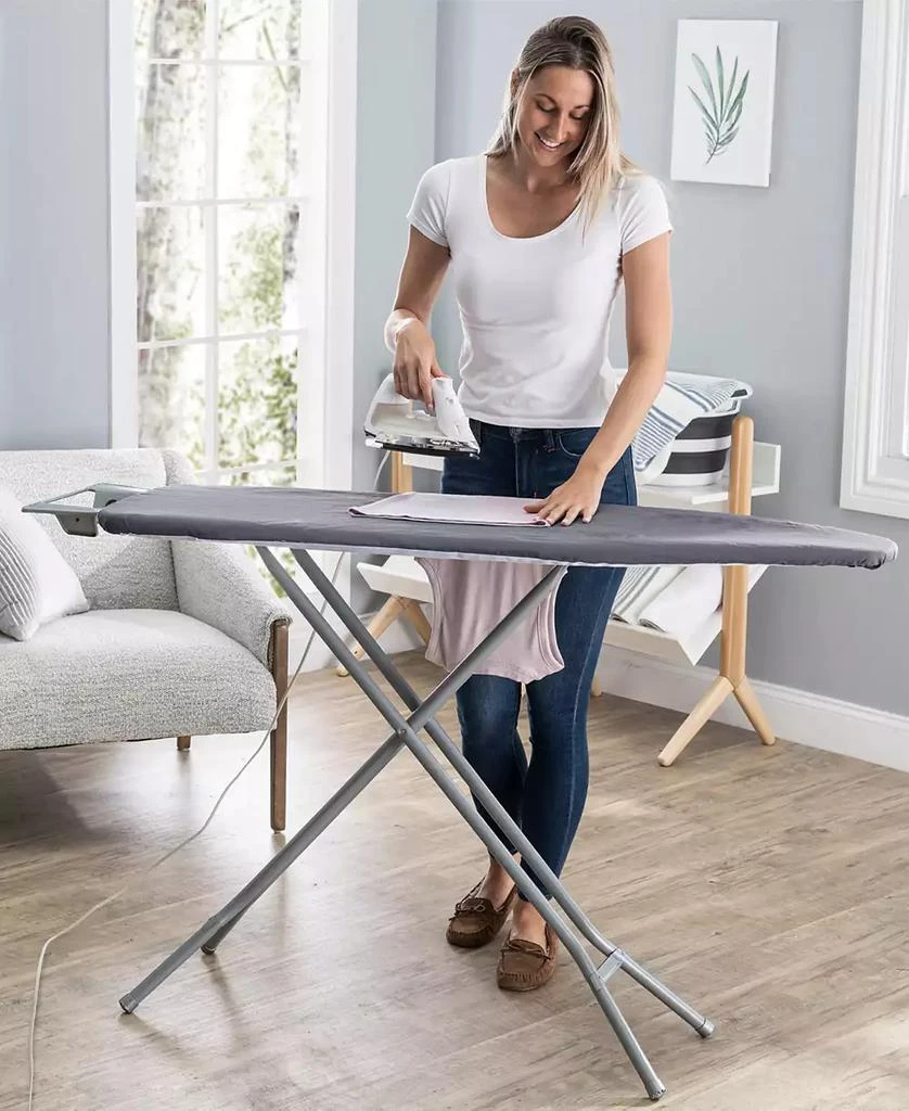 商品Seymour Home|Products Adjustable Height, 4 Leg Ironing Board with Mesh Top and Iron Rest,价格¥598,第3张图片详细描述