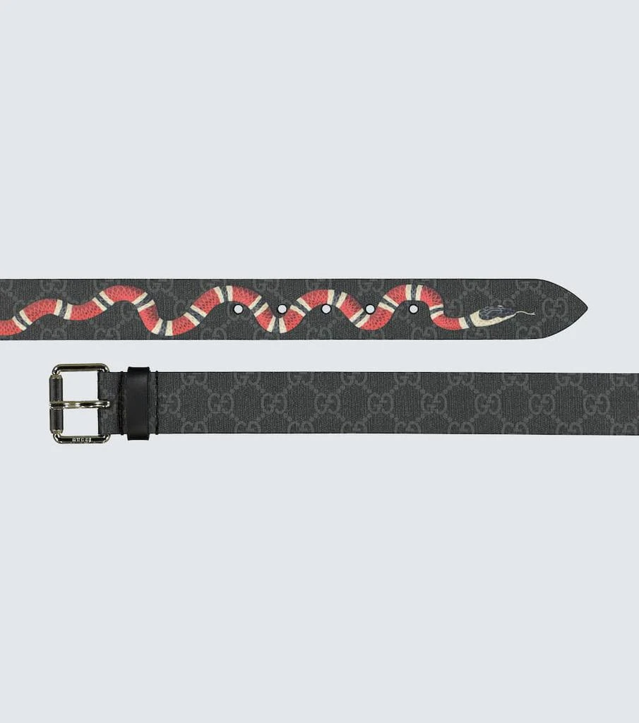 商品Gucci|GG belt with Kingsnake print,价格¥3854,第4张图片详细描述