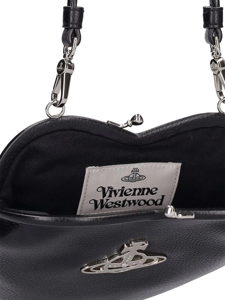 商品Vivienne Westwood|Belle Heart Frame Faux Leather Bag,价格¥1576,第5张图片详细描述