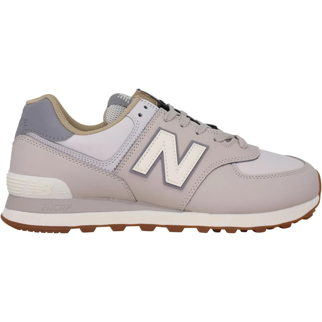 商品New Balance|New Balance 574 White/Gum  U574SQ2 Men's,价格¥357,第1张图片