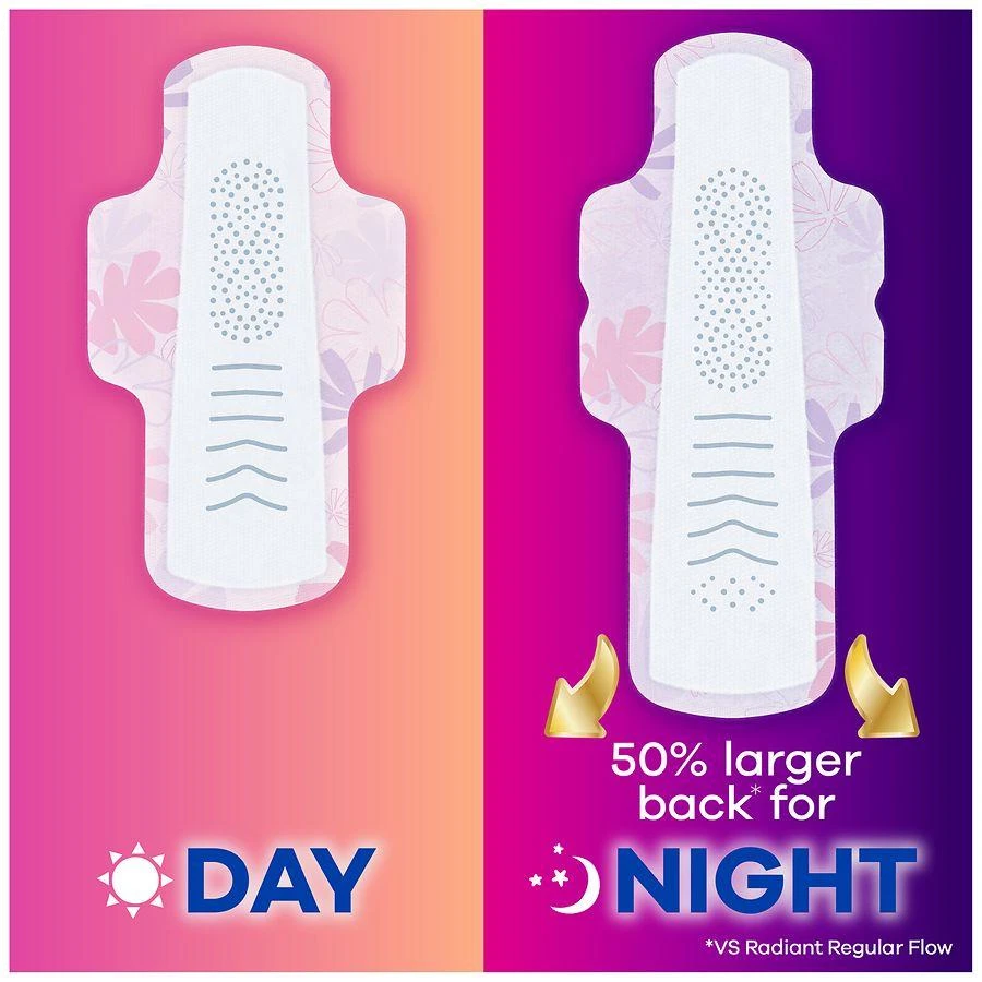 商品Always|FlexFoam Pads, with Wings Lightly Scented, Size 5, Extra Heavy Overnight Absorbency,价格¥99,第5张图片详细描述