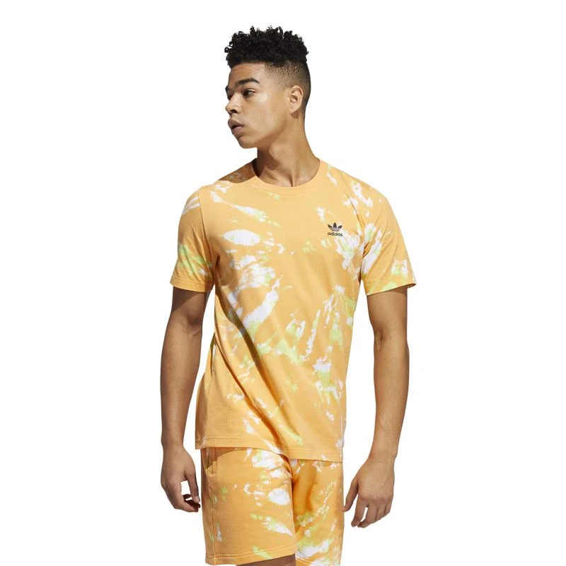 商品Adidas|adidas Originals All Day I dream About Summer Tie Dye AOP T-Shirt - Men's,价格¥112,第1张图片