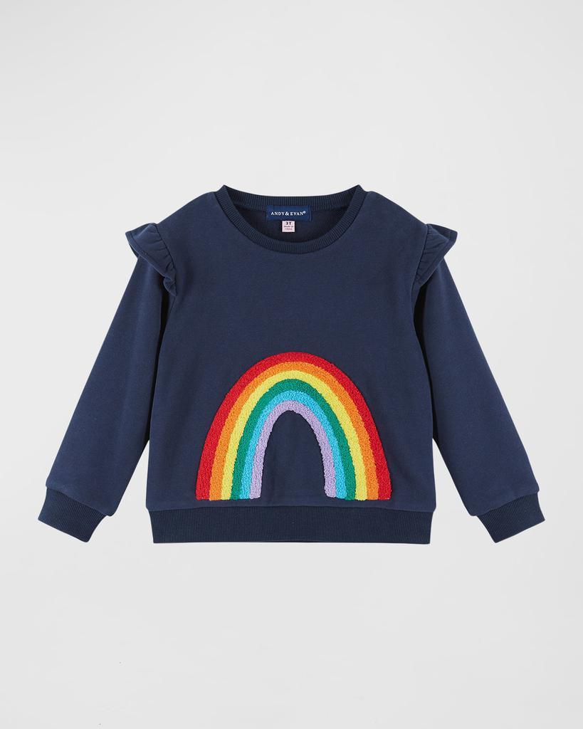 商品Andy & Evan|Girl's Sweatshirt W/ Combo Dress Set, Size 2-6X,价格¥518,第5张图片详细描述