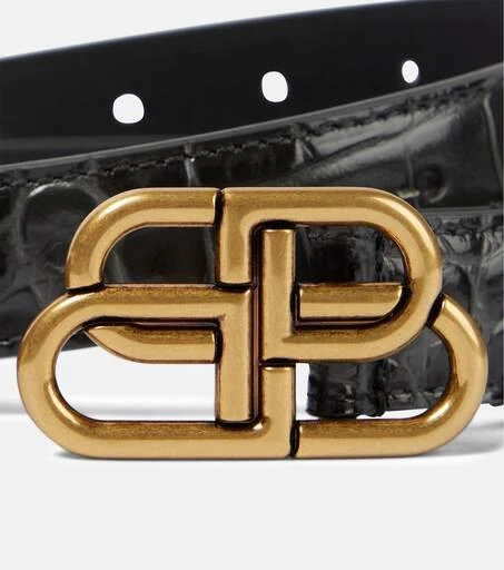 商品Balenciaga|BB leather belt,价格¥3574,第3张图片详细描述