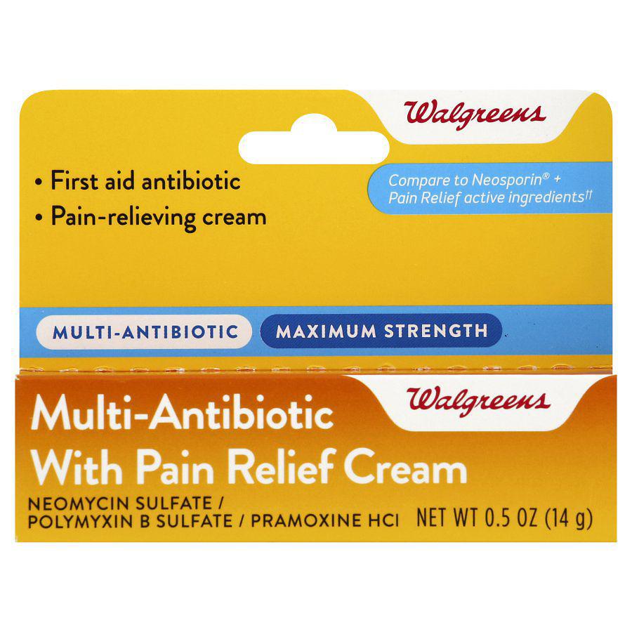 Multi-Antibiotic Cream With Pain Relief商品第1张图片规格展示
