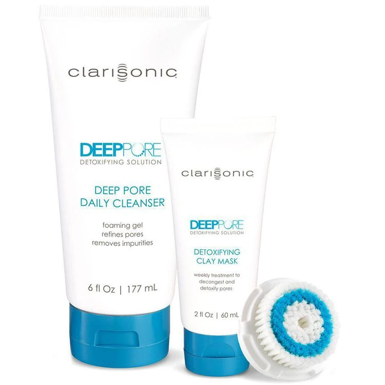 商品CLARISONIC|Deep Pore Detoxifying Solution Replenishment Kit,价格¥487,第1张图片详细描述