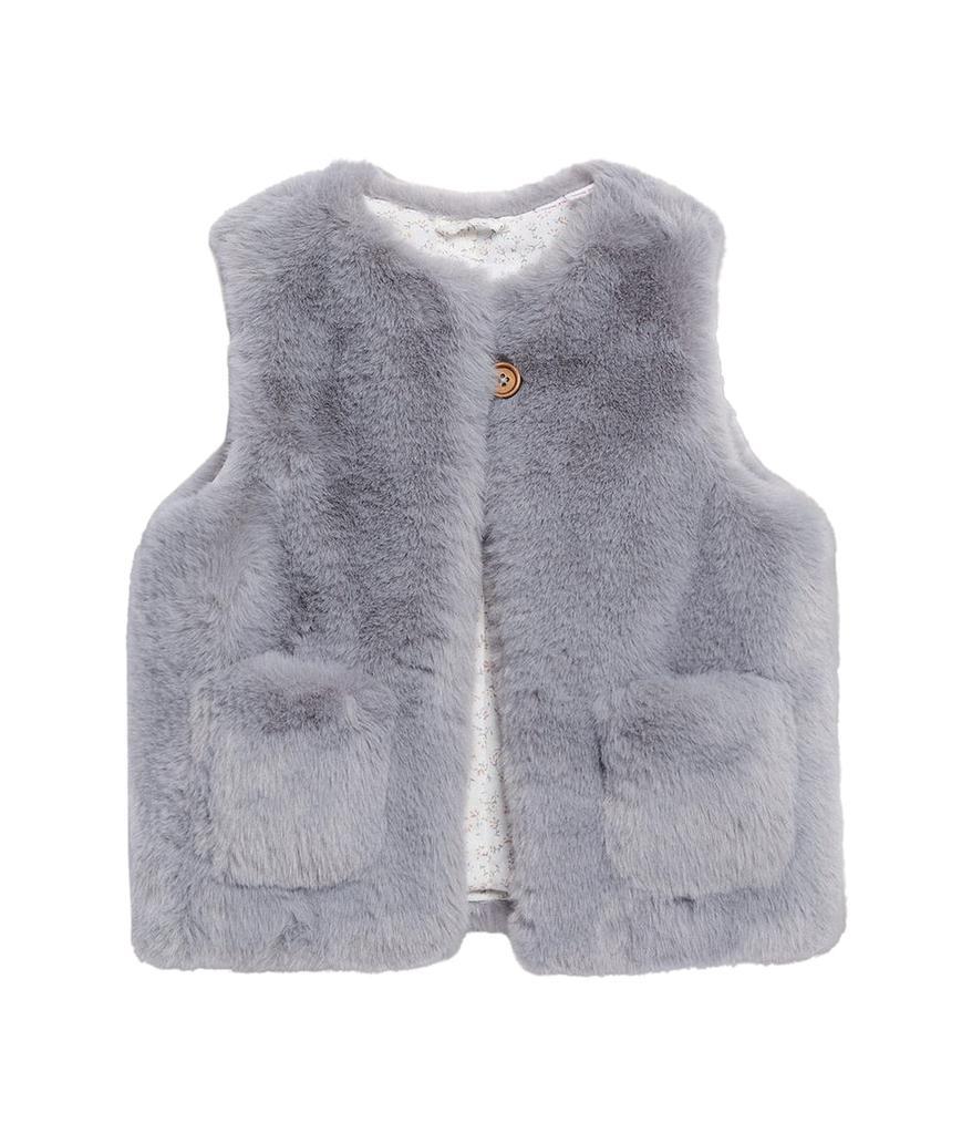 商品Mango|Pretty Waistcoat (Infant/Toddler/Little Kids),价格¥132-¥138,第1张图片