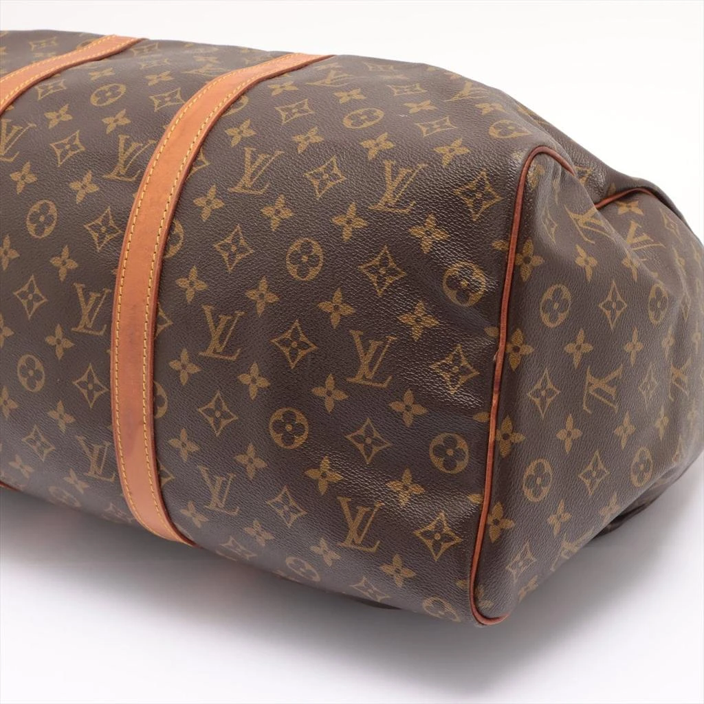 商品[二手商品] Louis Vuitton|Louis Vuitton Brown Monogram Canvas Leather Keepall 50 cm Duffle Bag Luggage,价格¥10282,第2张图片详细描述