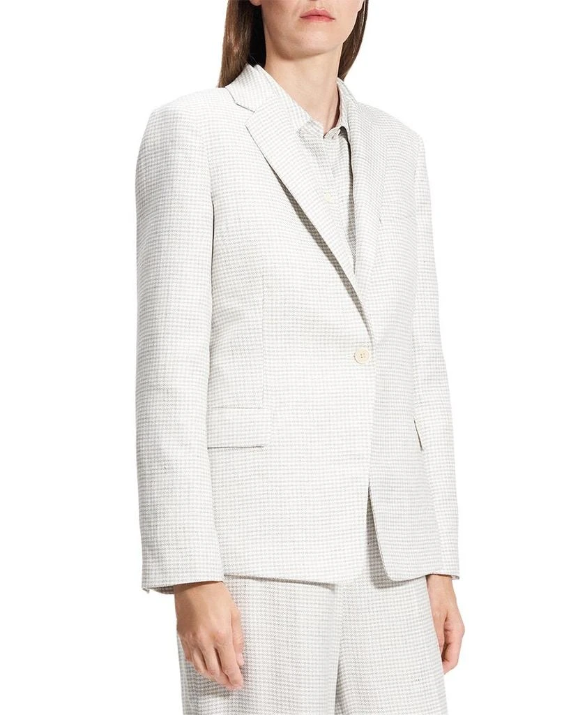 商品Theory|Slim Fit Linen-Blend Blazer,价格¥1205,第1张图片