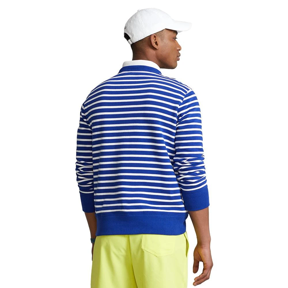 商品Ralph Lauren|Men's Polo Bear Striped Fleece Sweatshirt,价格¥749,第2张图片详细描述