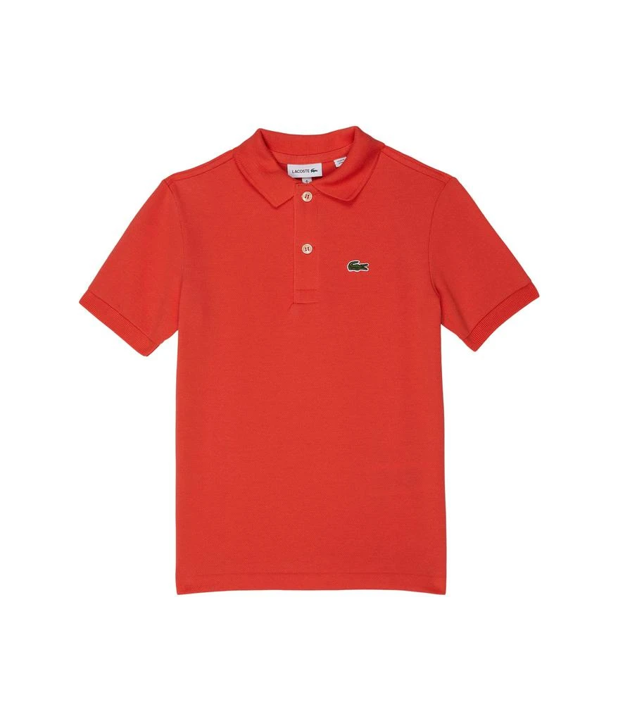 商品Lacoste|L1812 Short Sleeve Classic Pique Polo (Big Kids),价格¥297,第1张图片