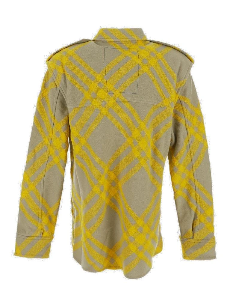 商品Burberry|Burberry Long Sleeved Check-Pattern Shirt,价格¥6751,第2张图片详细描述