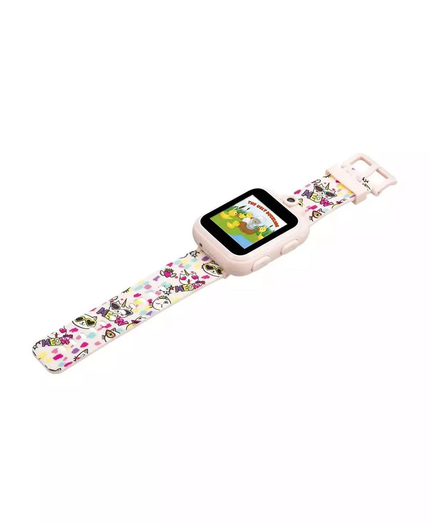 商品Playzoom|Kid's 2 Blush Cat Print Tpu Strap Smart Watch,价格¥497,第3张图片详细描述