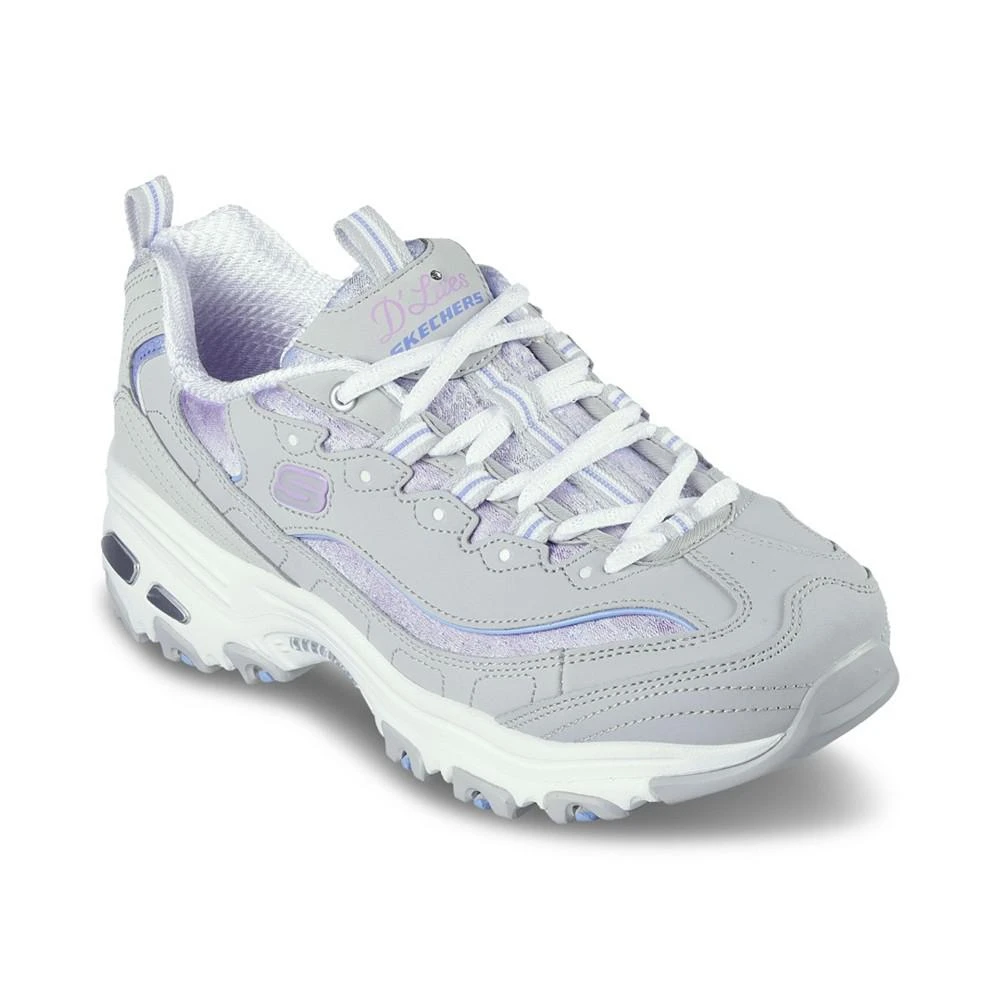 商品SKECHERS|Women's D'Lites - Splendid Journey Casual Sneakers from Finish Line,价格¥452,第1张图片