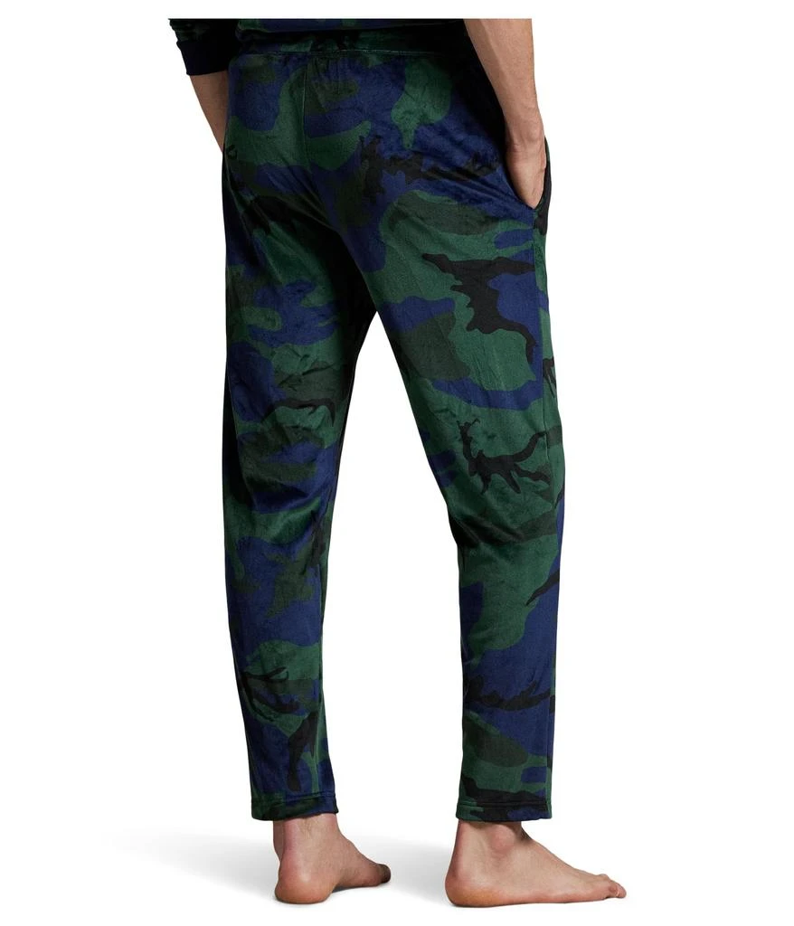 商品Ralph Lauren|Plush Velour Slim PJ Pant,价格¥556,第2张图片详细描述