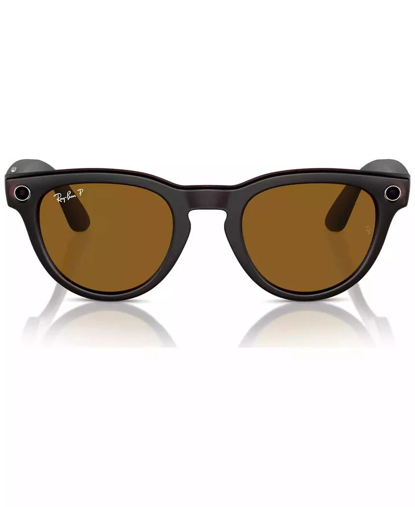商品Ray-Ban|雷朋Meta 联名款Headliner 智能太阳镜 男女同款 RW4009,价格¥2414,第3张图片详细描述