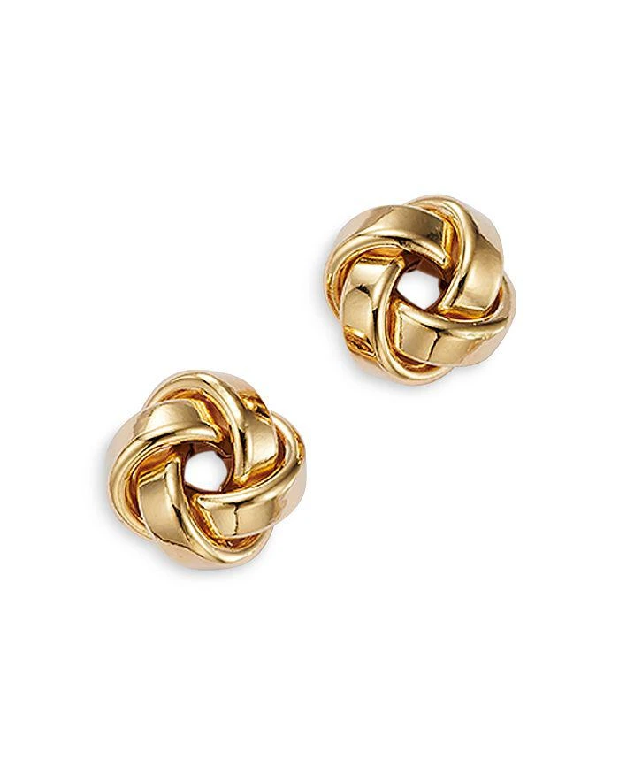 商品Bloomingdale's|Love Knot Stud Earrings in 14K Yellow Gold- Exclusive,价格¥3085,第1张图片详细描述