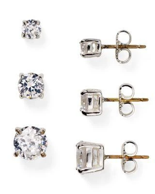 商品Carolee|Small Cubic Zirconia Stud Earrings,价格¥240,第3张图片详细描述