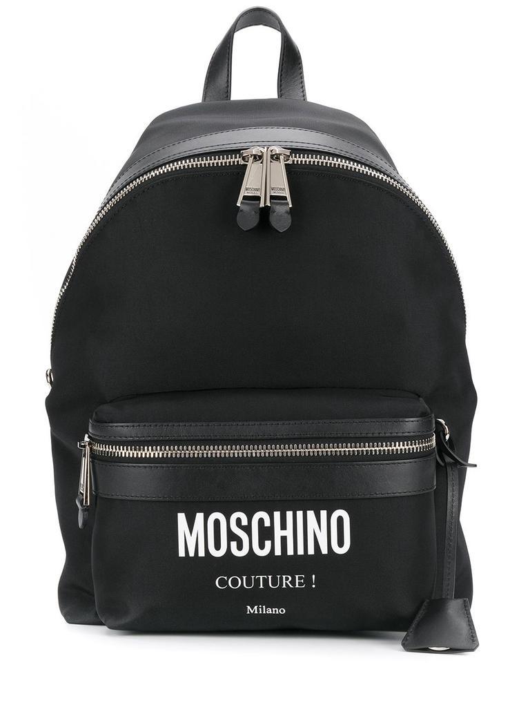 商品Moschino|MOSCHINO - Logo Backpack,价格¥6475,第1张图片