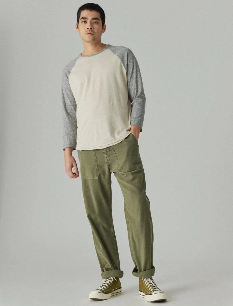 商品Lucky Brand|Lucky Brand Mens Baseball Long Sleeve Tee,价格¥161,第2张图片详细描述