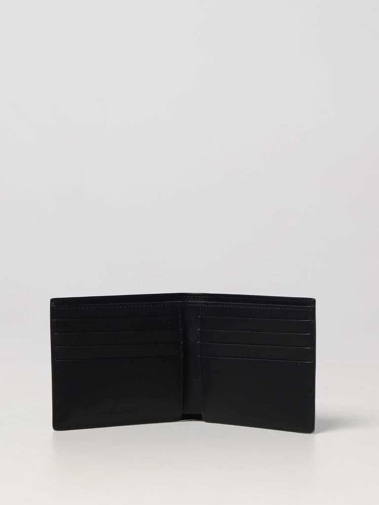 商品Burberry|Burberry wallet in leather with printed logo,价格¥1978,第2张图片详细描述