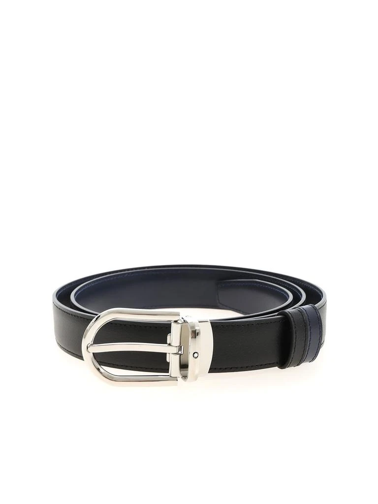 商品MontBlanc|Montblanc Reversible Horseshoe Buckle Belt,价格¥2006,第1张图片