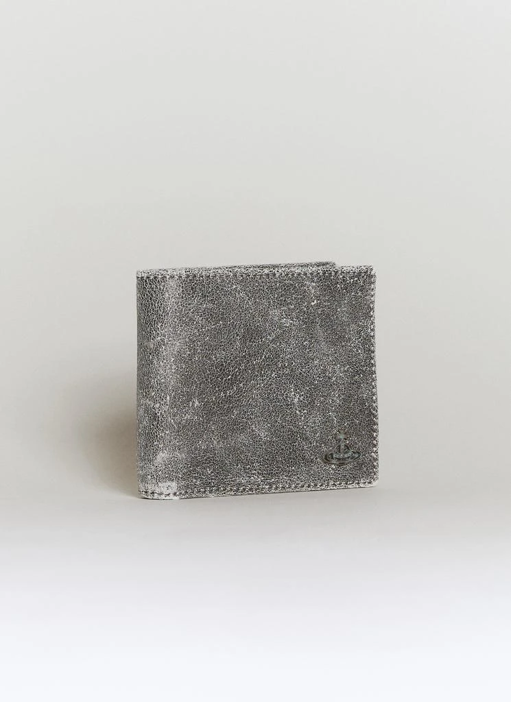 商品Vivienne Westwood|Distressed Bi-Fold Leather Wallet,价格¥1224,第3张图片详细描述