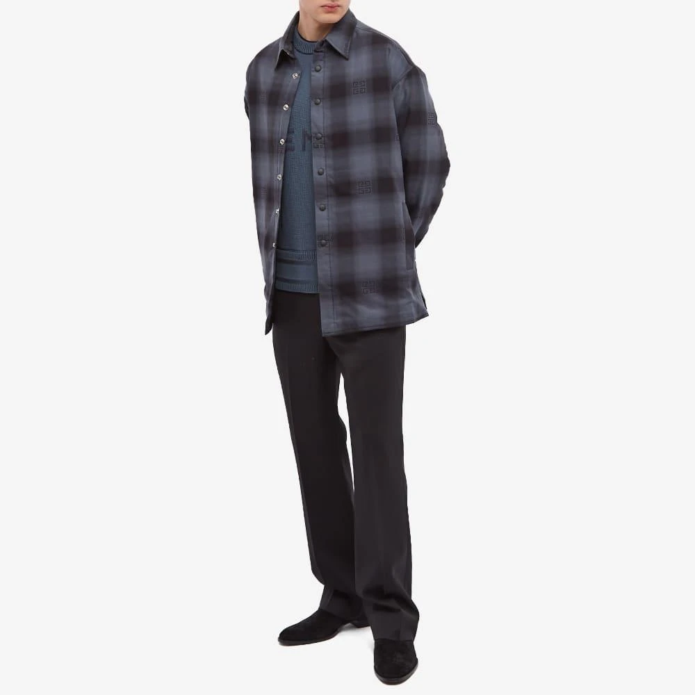 商品Givenchy|Givenchy Classic Plaid Overshirt,价格¥9007,第4张图片详细描述