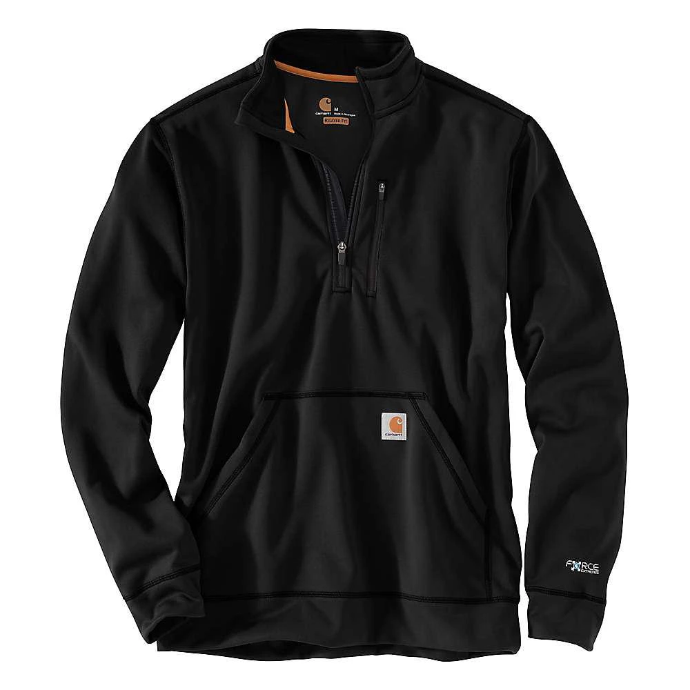 商品Carhartt|Carhartt Men's Force Extremes Mock Neck Half-Zip Sweatshirt,价格¥372,第1张图片