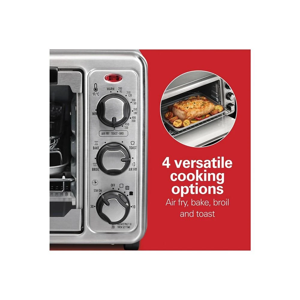 Sure-Crisp™ Air Fryer Toaster Oven, 6 Slice Capacity, Stainless Steel Exterior 商品