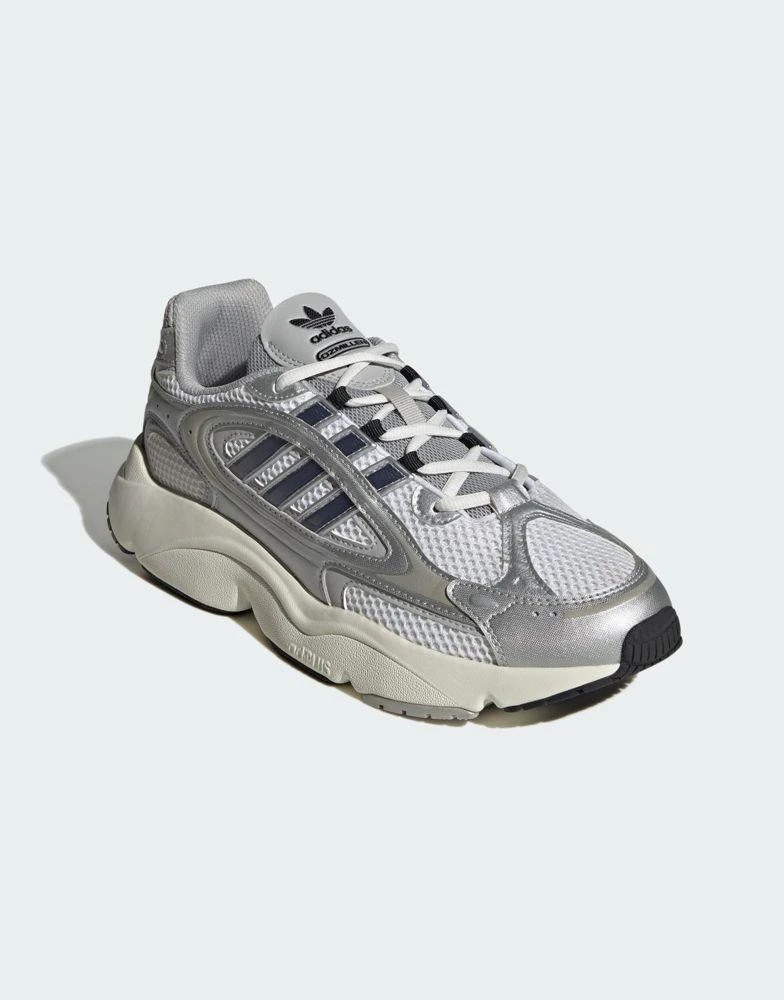 商品Adidas|adidas Originals Ozmillen trainers in grey and white,价格¥451,第4张图片详细描述