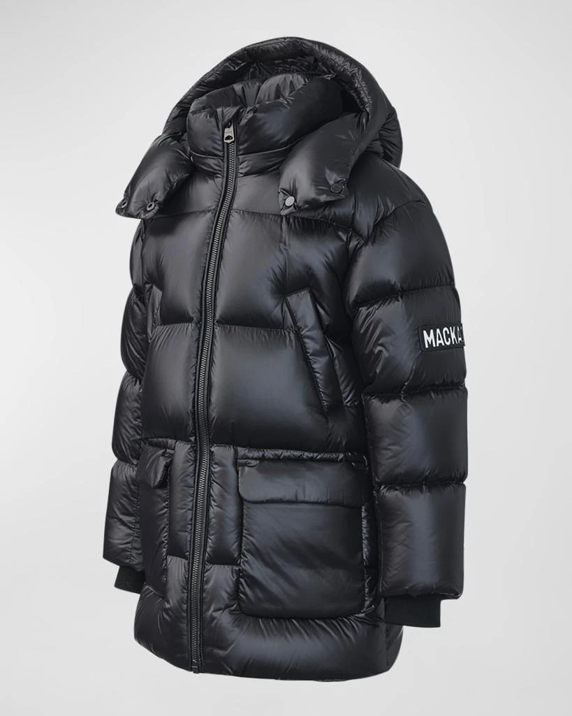 商品Mackage|Kid's Kennie Puffer Hooded Parker,价格¥3799,第2张图片详细描述