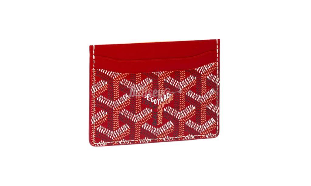 商品Goyard|Goyard Saint Sulpice Card Holder Red,价格¥3619,第1张图片