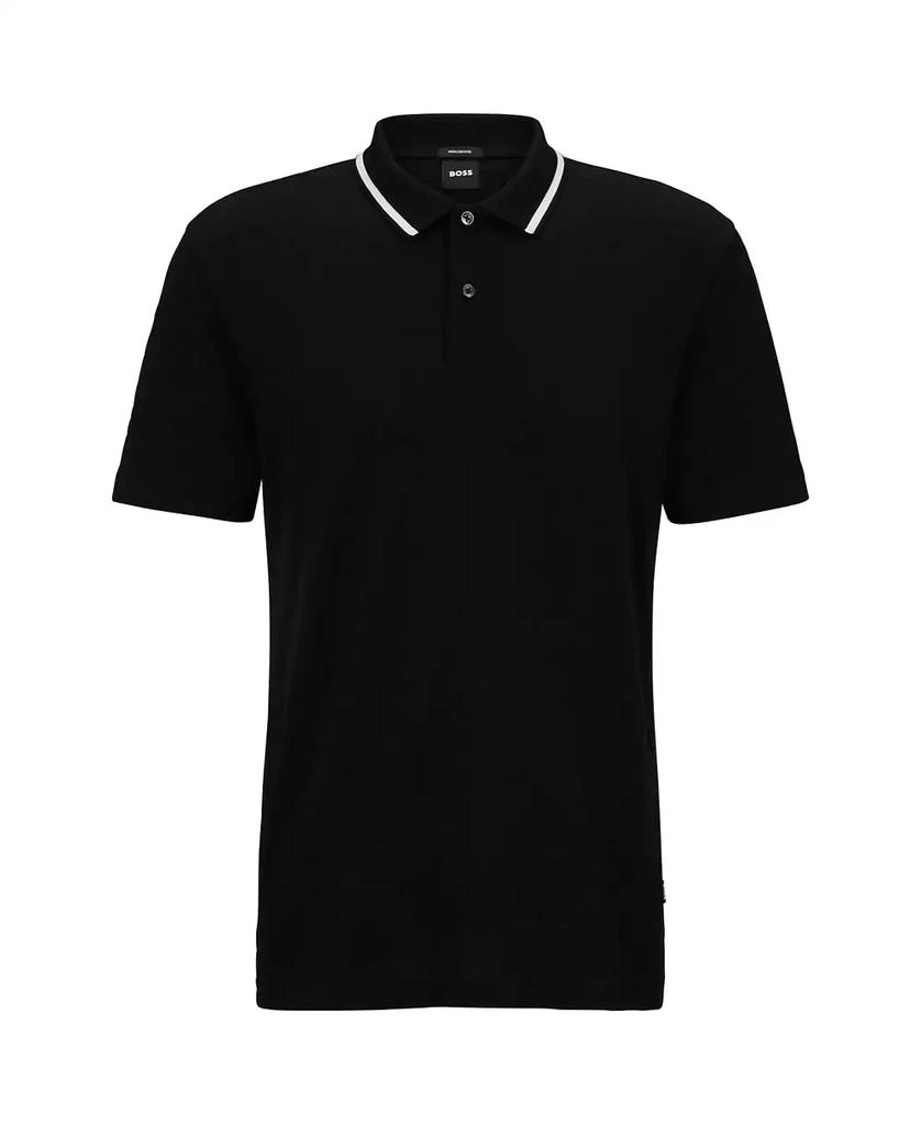 商品Hugo Boss|Men's Regular-Fit Polo Shirt,价格¥1054,第3张图片详细描述