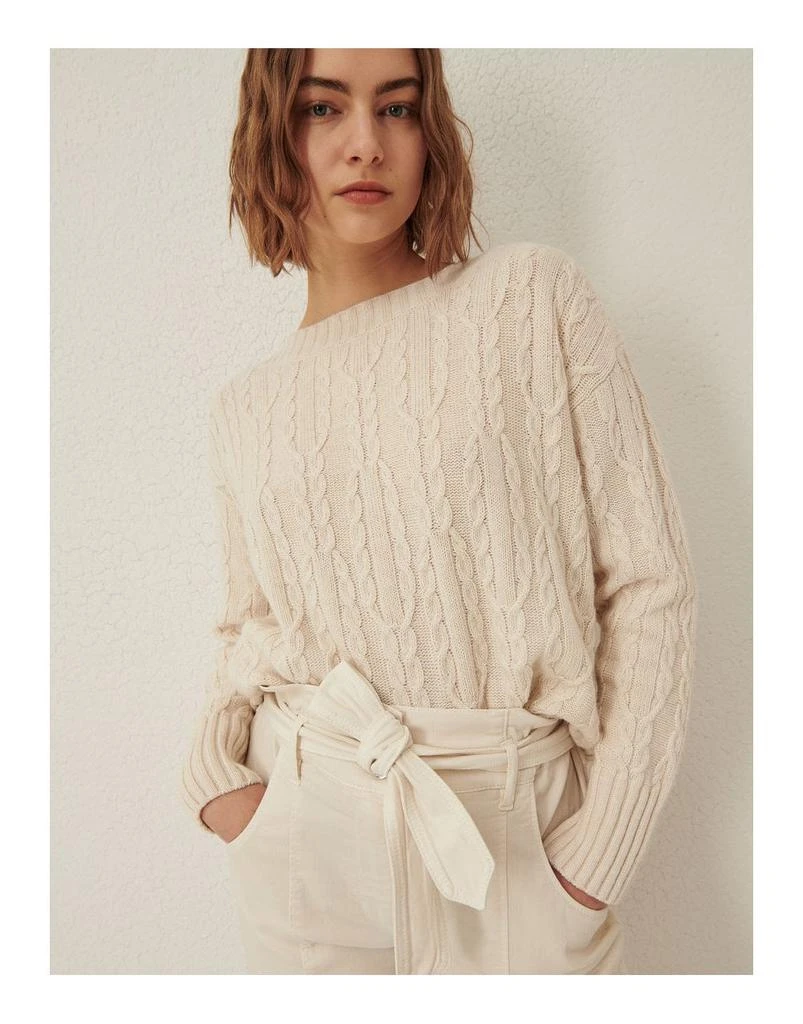 商品Marella|Chianti Cable Knit Boat Neck Jumper,价格¥1274,第1张图片